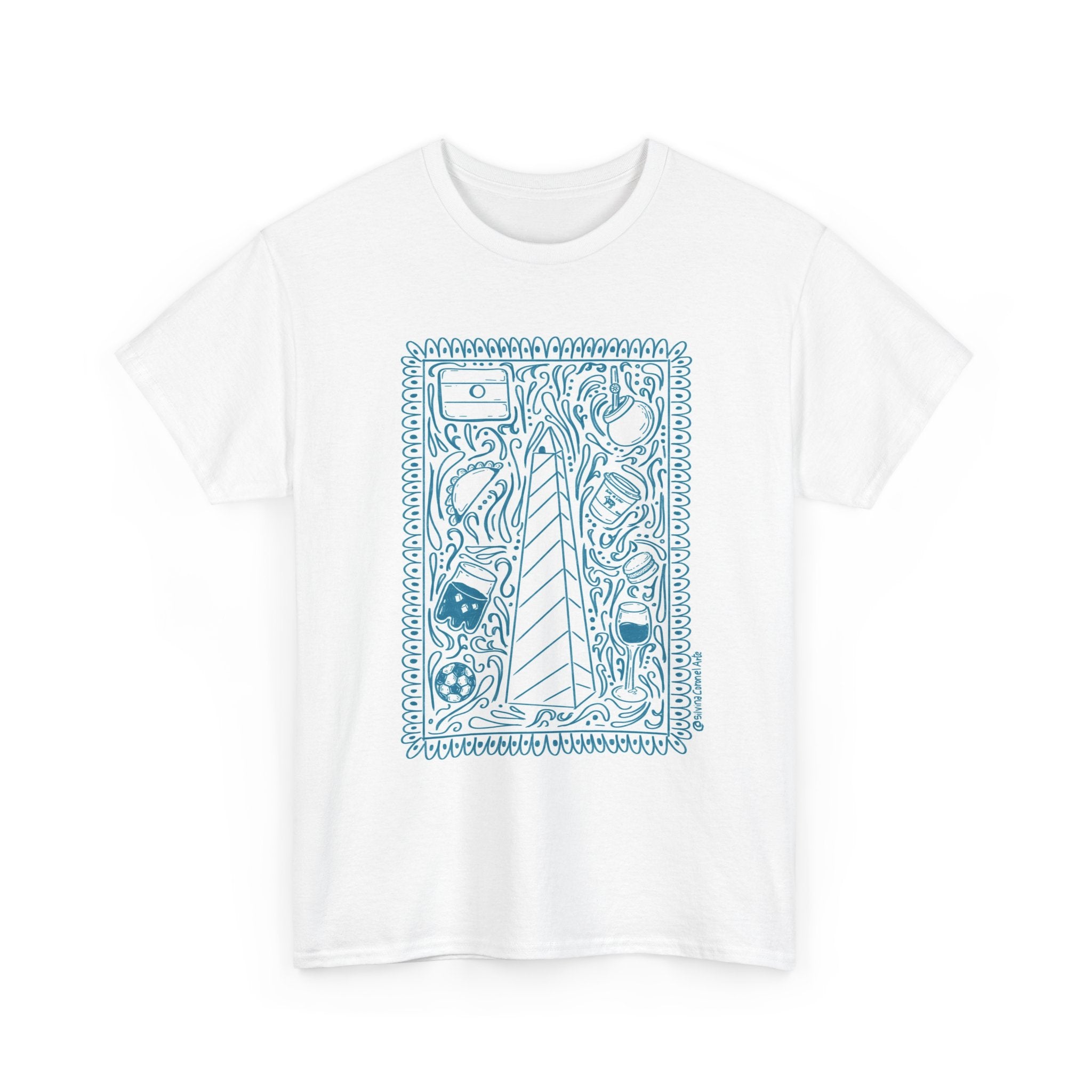 Argentina Flag T-Shirt — 'Remera de Argentina' Gift Tee