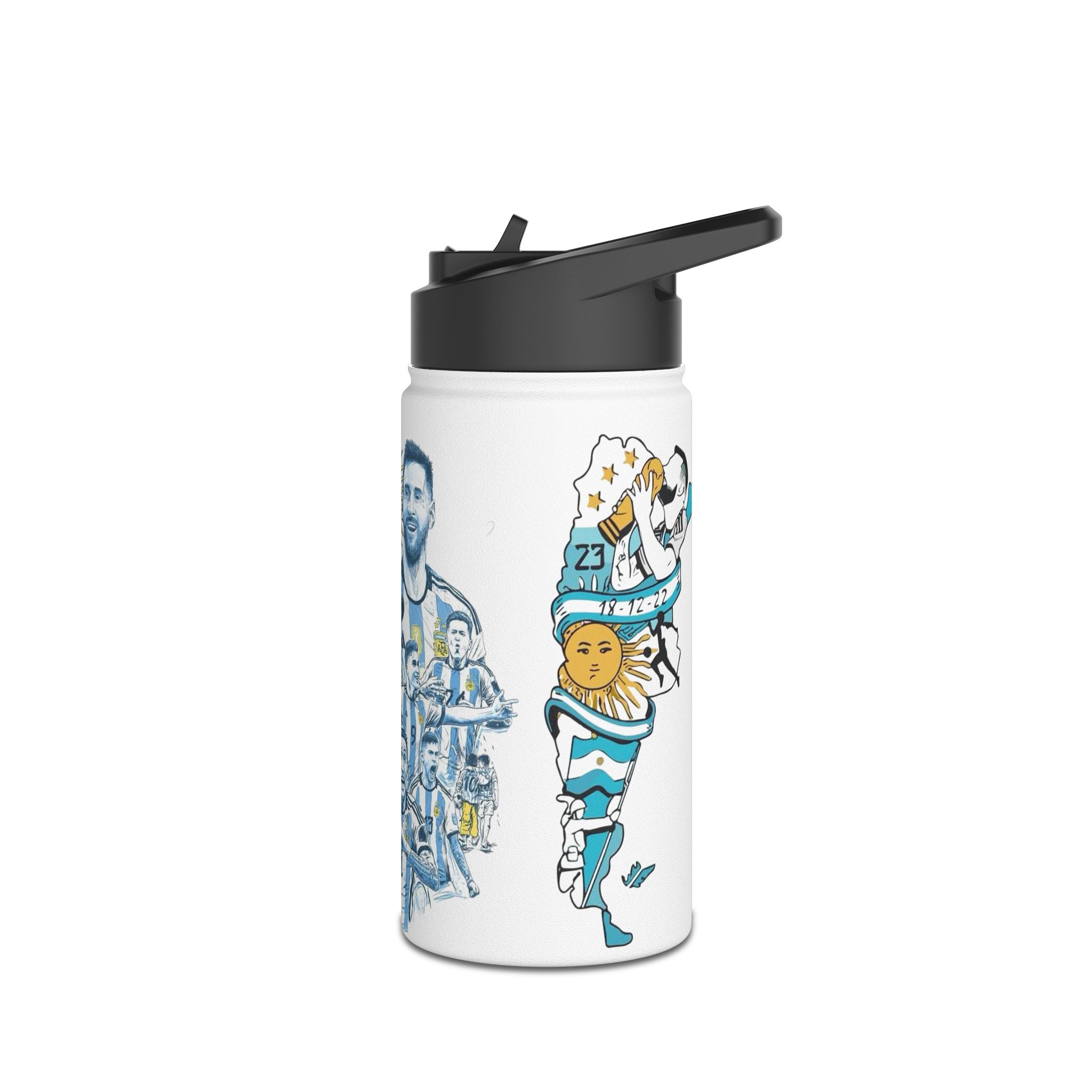 Water Bottle, Argentina Campeon Soccer