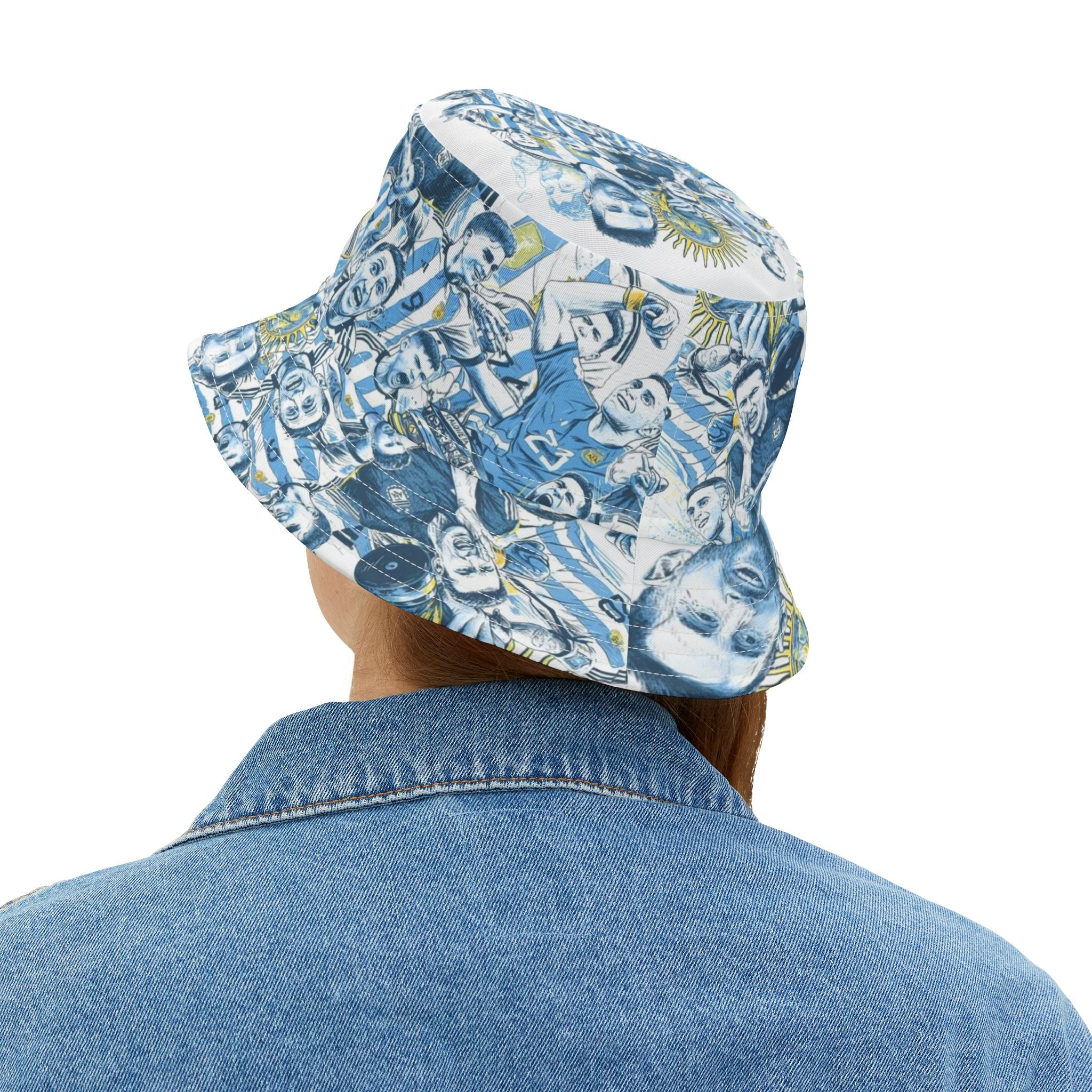 Bucket Hat - Piluso Argentina Campeon Mundial 2026