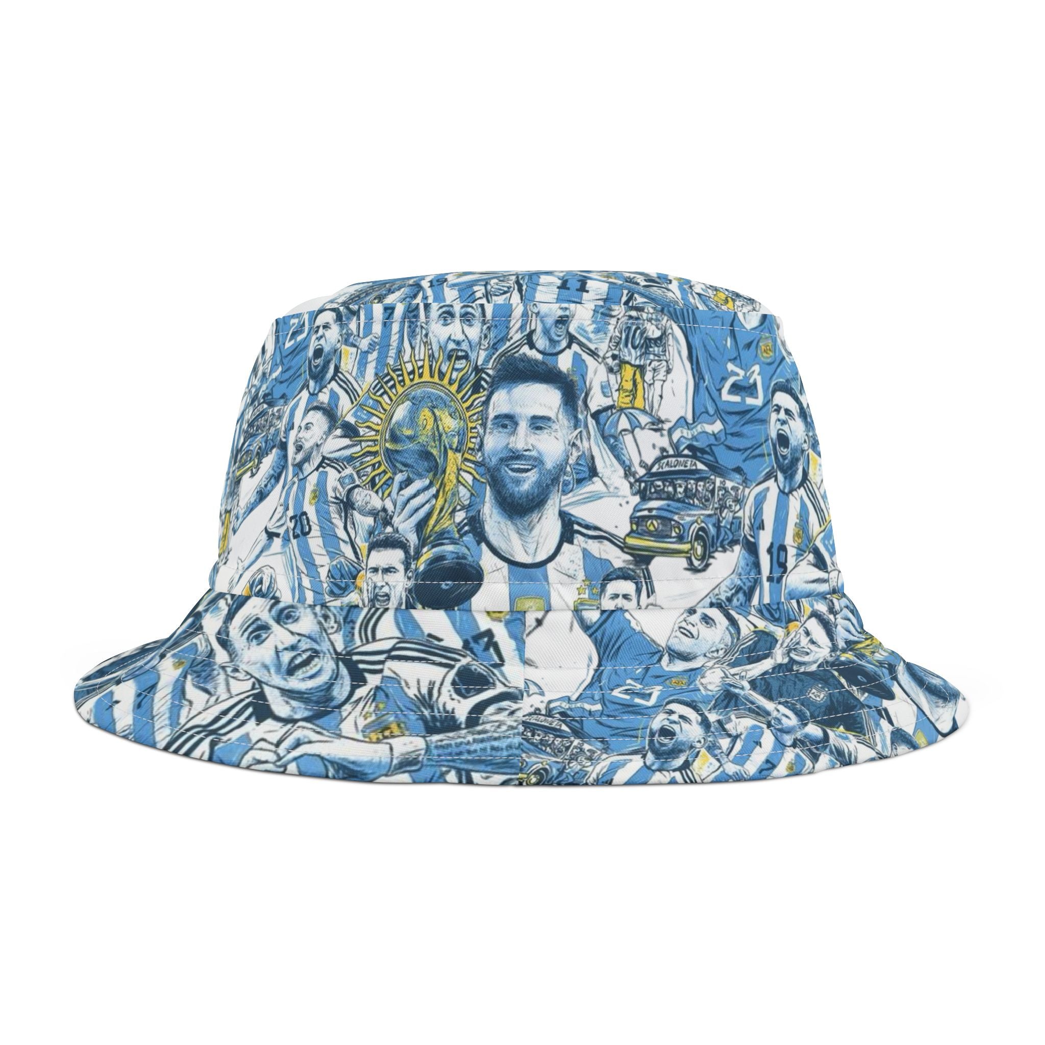 Bucket Hat - Piluso Argentina Campeon Mundial 2026