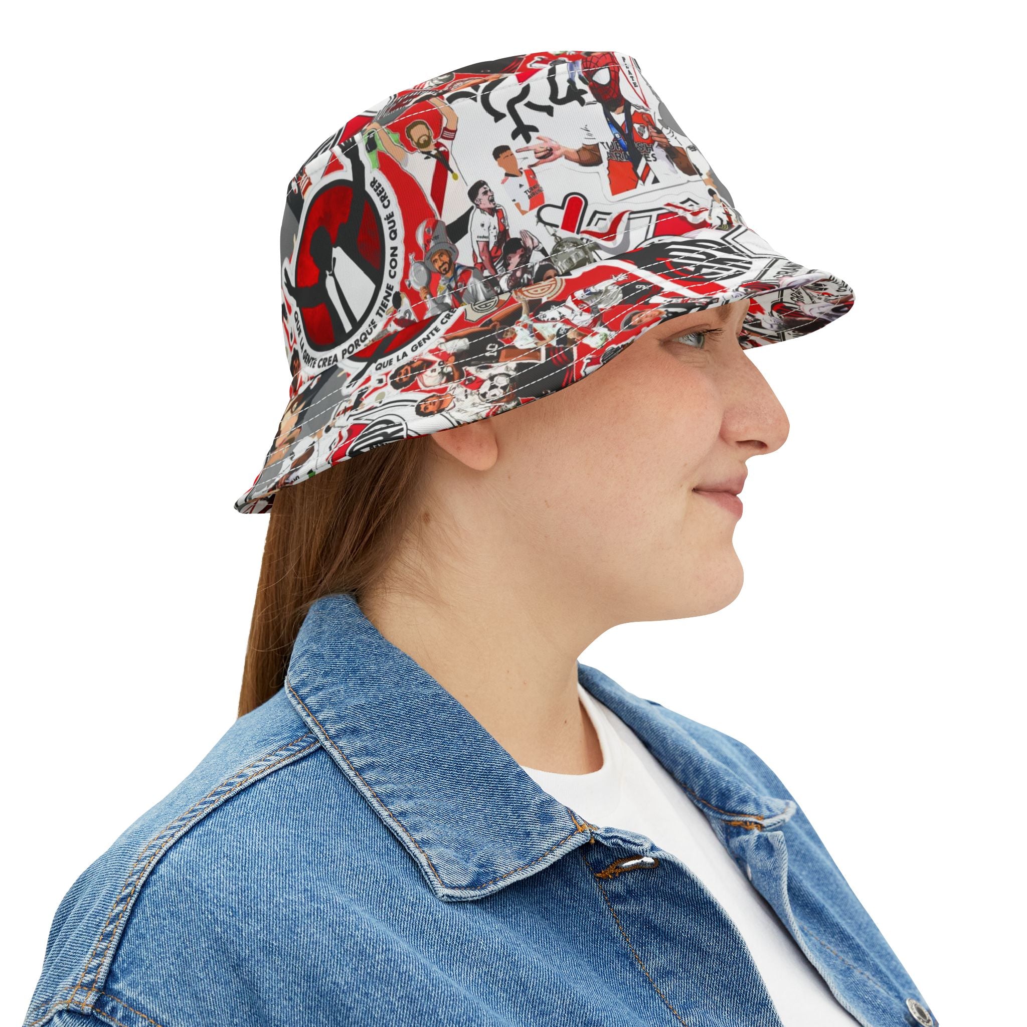 Bucket Hat - Piluso River Plate, Futbol argentino