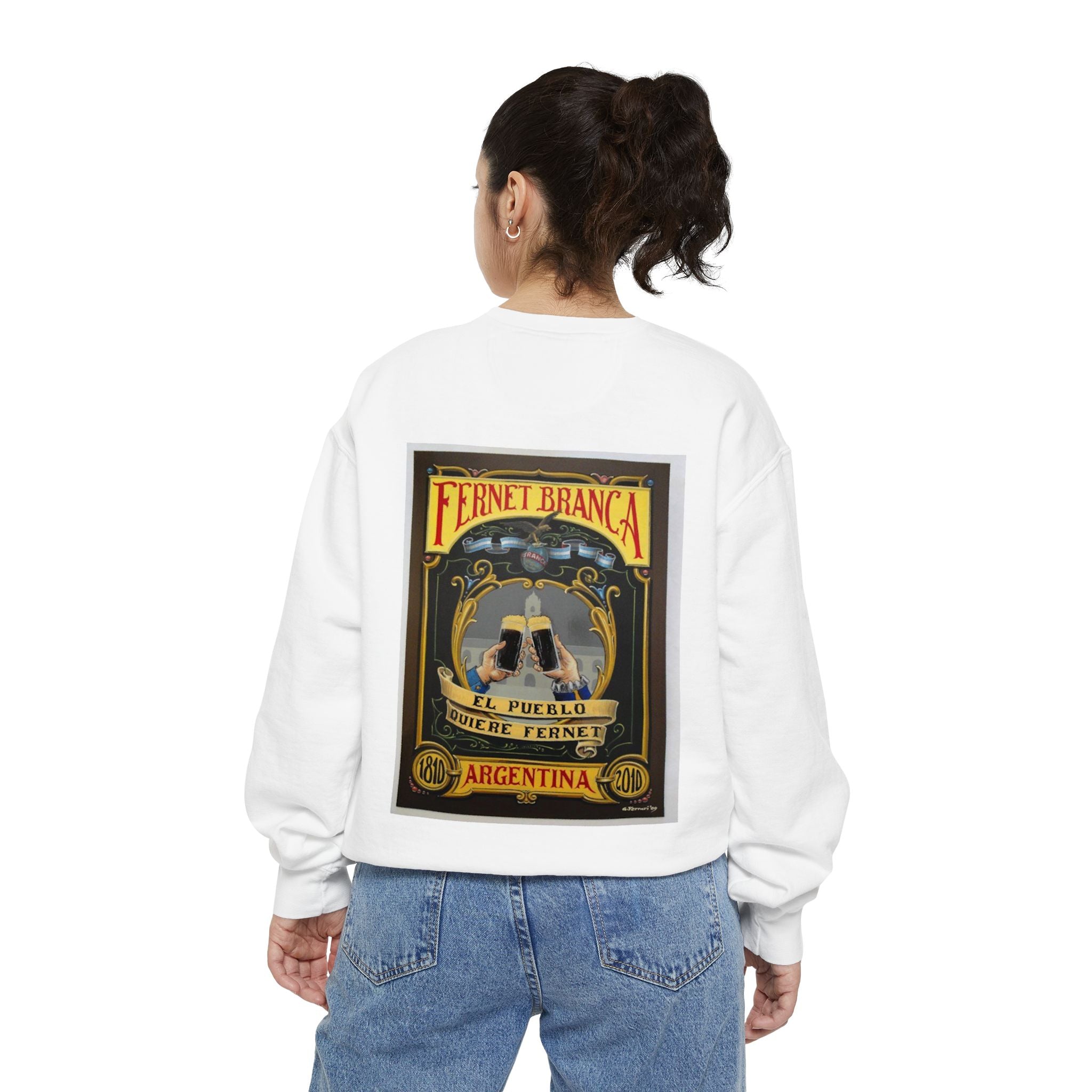 Fernet Branca Unisex Sweatshirt - Buzo fernet Branca, esto no es coca papi
