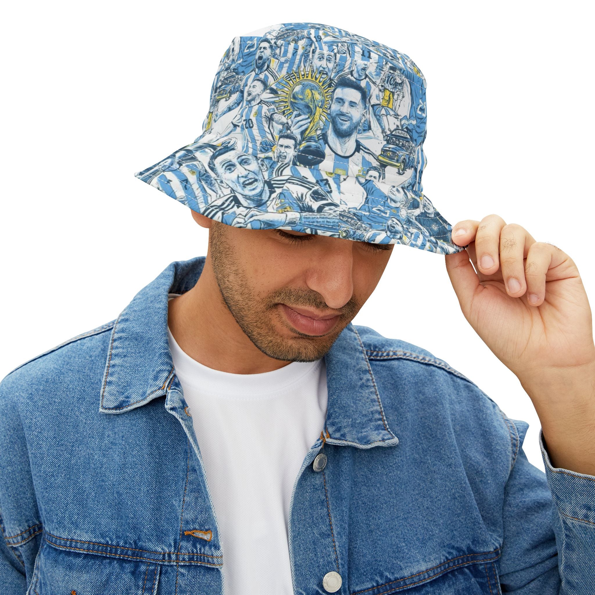 Bucket Hat - Piluso Argentina Campeon Mundial 2026