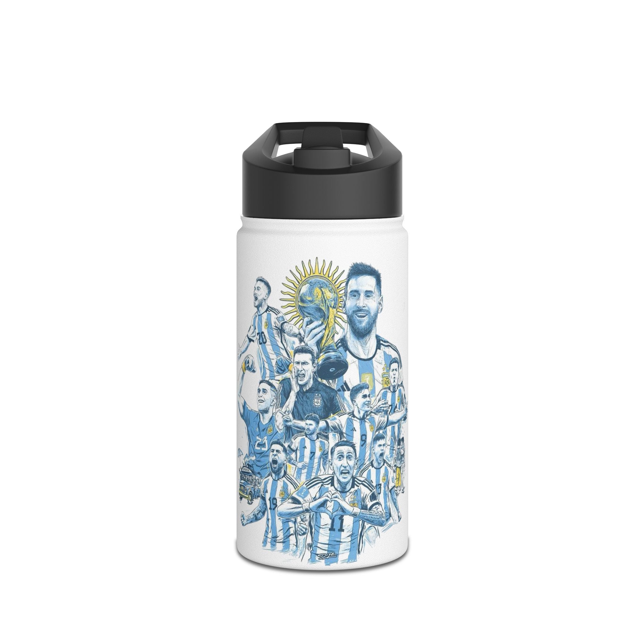 Water Bottle, Argentina Campeon Soccer