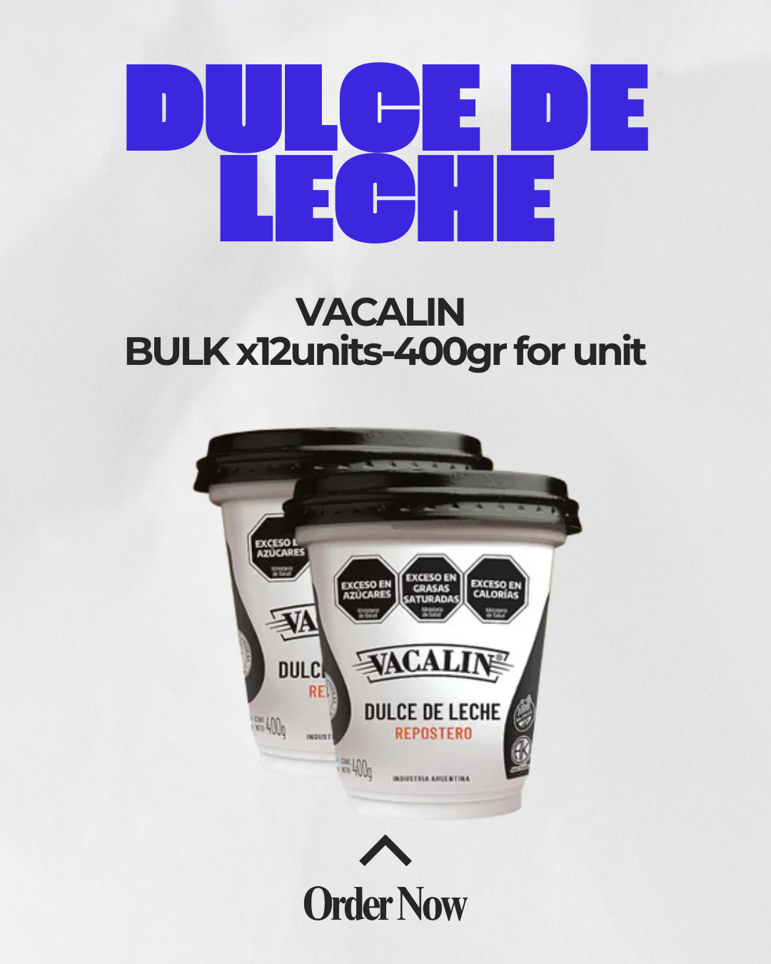 Vacalin Dulce de Leche Repostero – 12x400g Bulk Pack